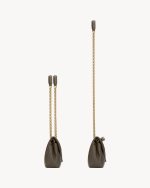 YSL CALYPSO Small in Plunged Lambskin - Image 4